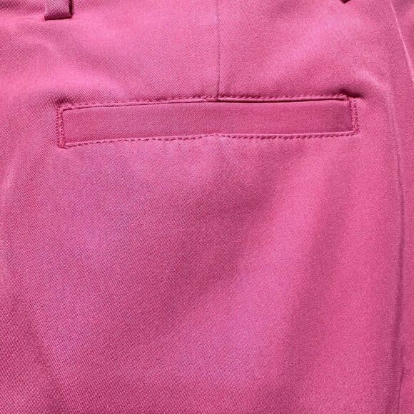 Greg Norman Bermuda Shorts Golf Y2K Pink Modest High Rise 11in Inseam Women sz 4 - Picture 6 of 7